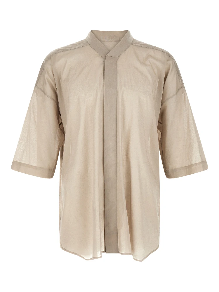Gray Cotton Blouse
