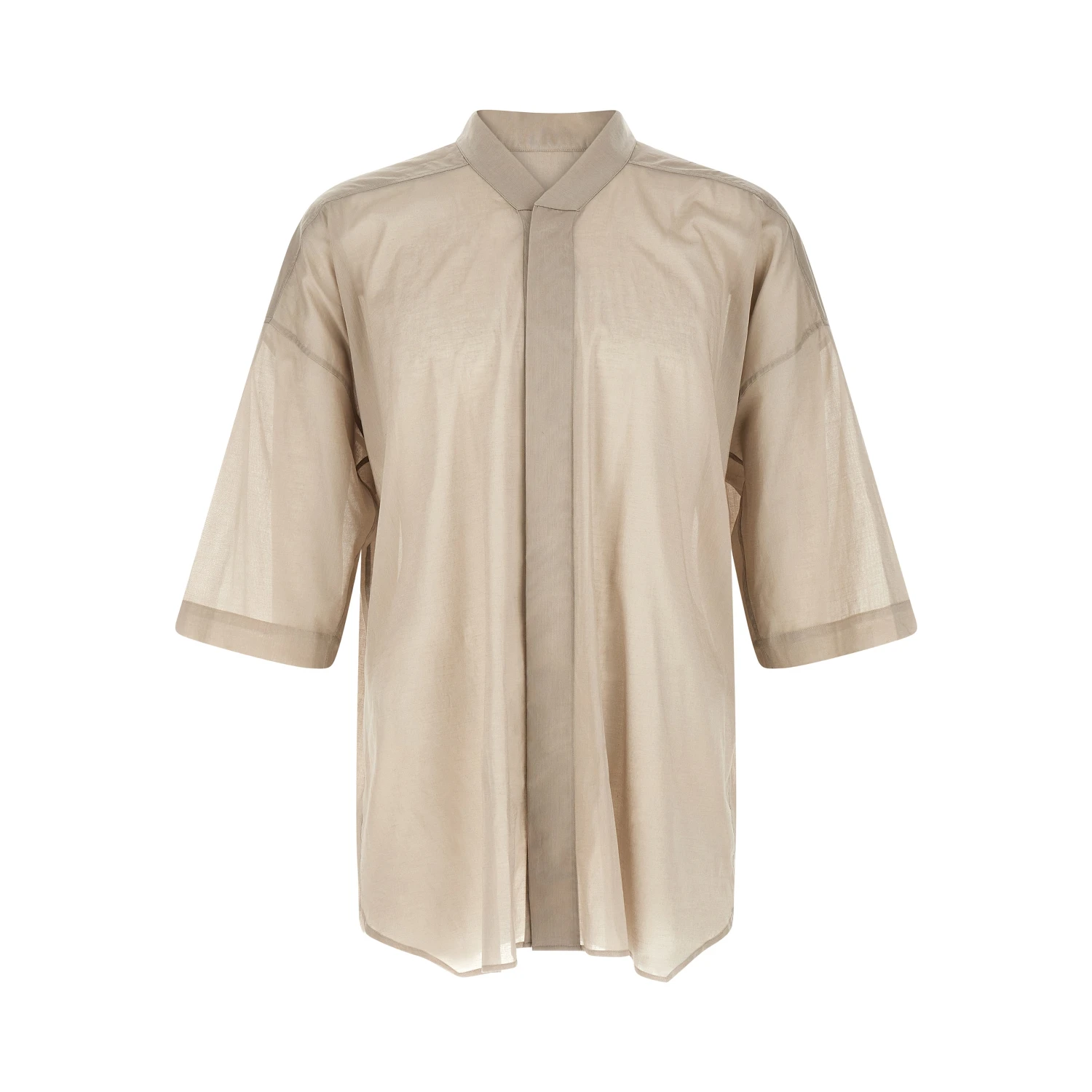 Gray Cotton Blouse