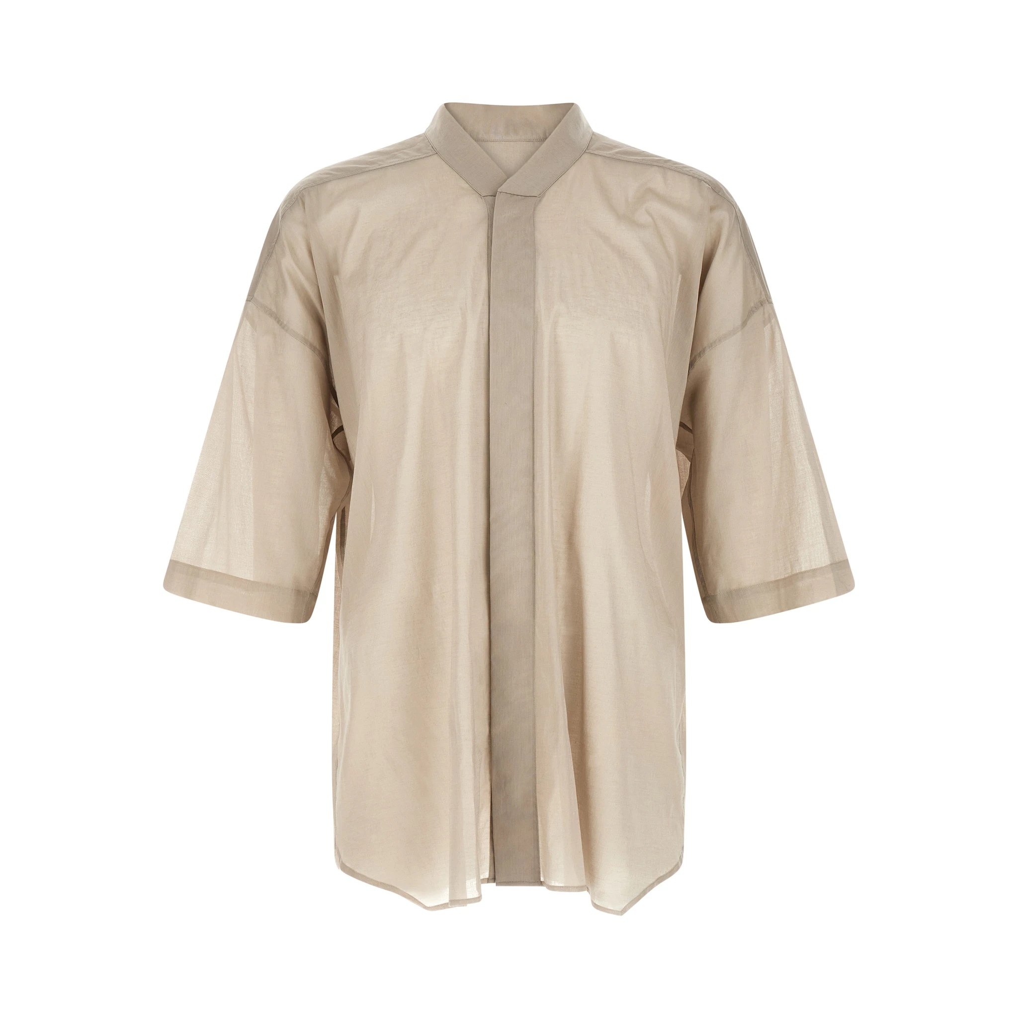 Gray Cotton Blouse