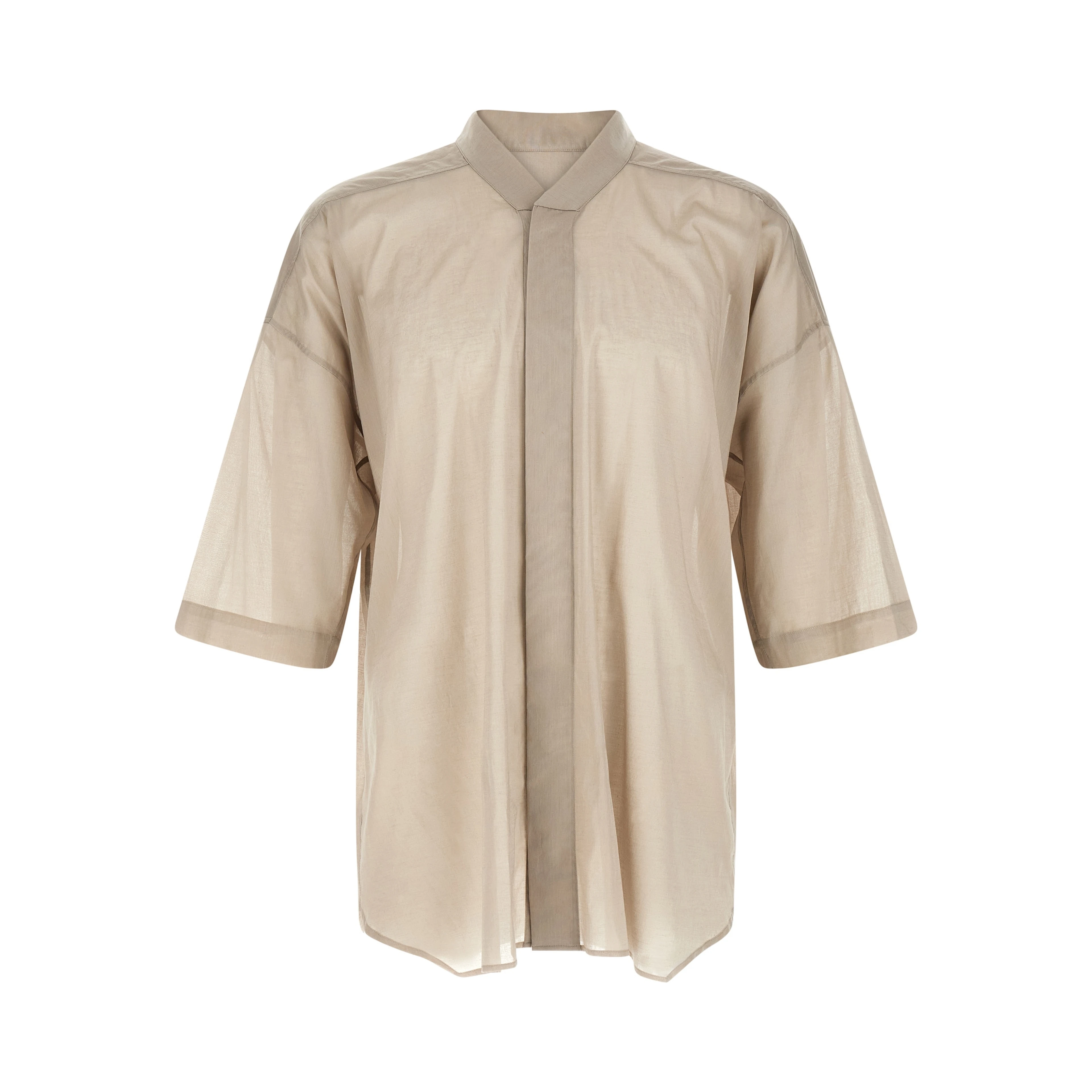 Gray Cotton Blouse