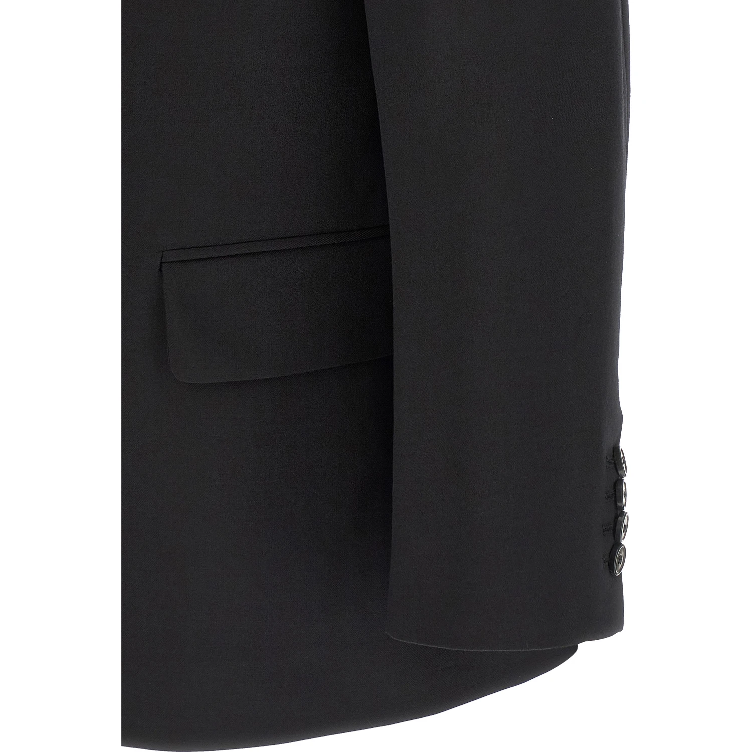 Black Wool Blazer