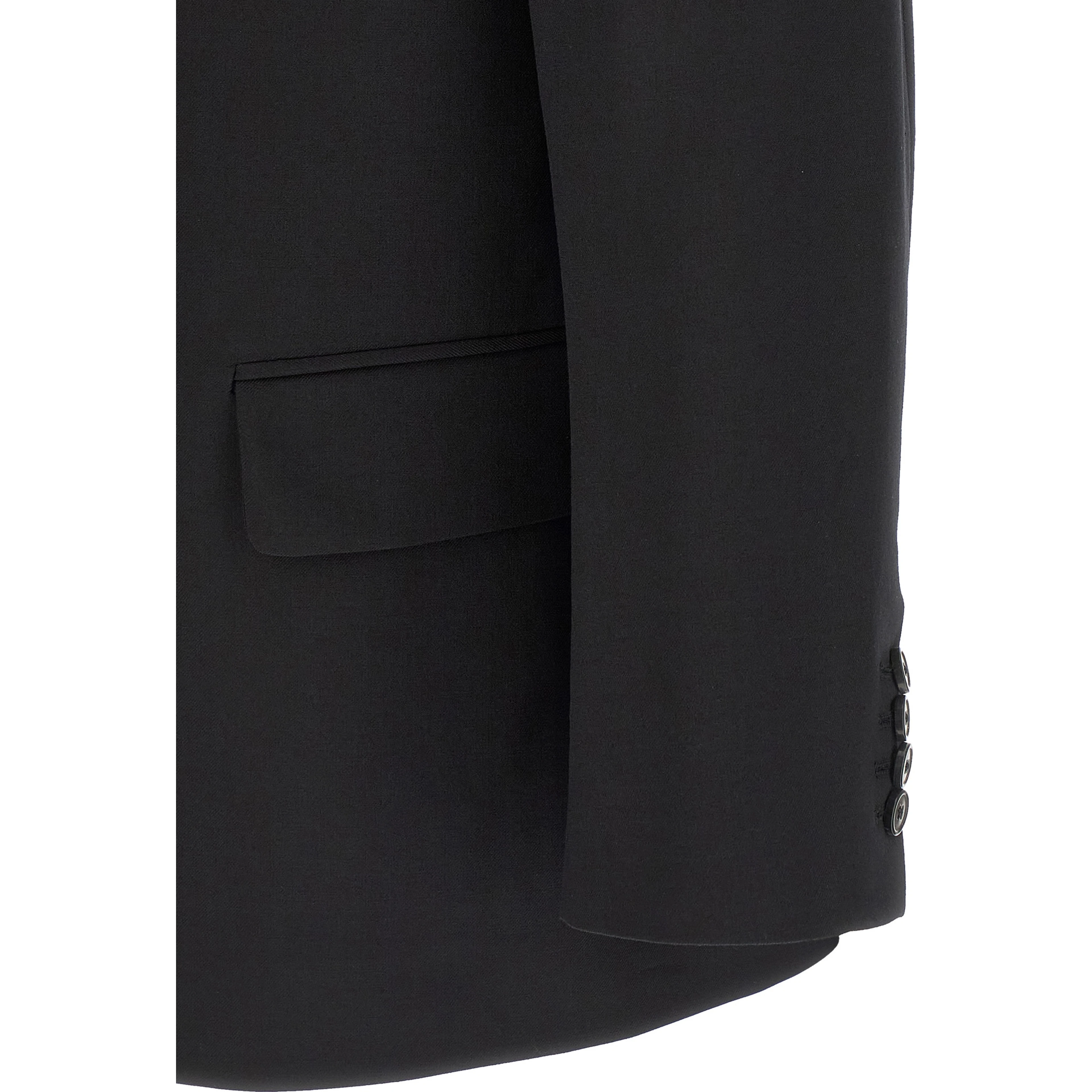 Black Wool Blazer