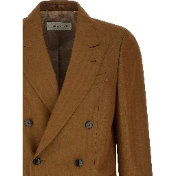 Brown Wool Blazer