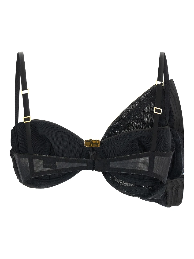 Black Polyamide Bra