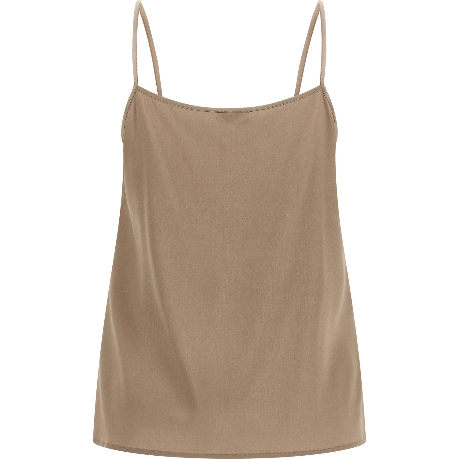 Brown Silk Blouse