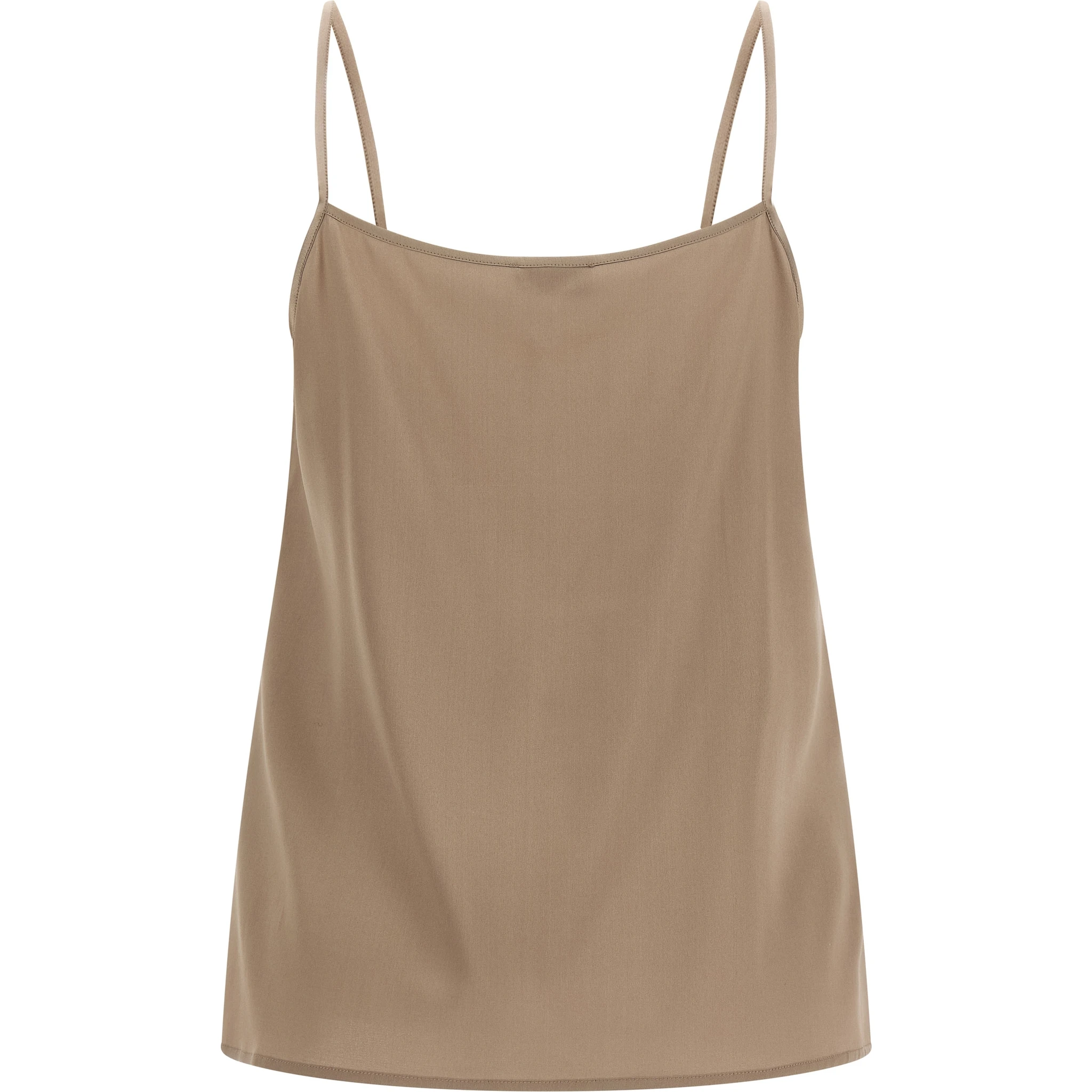 Brown Silk Blouse