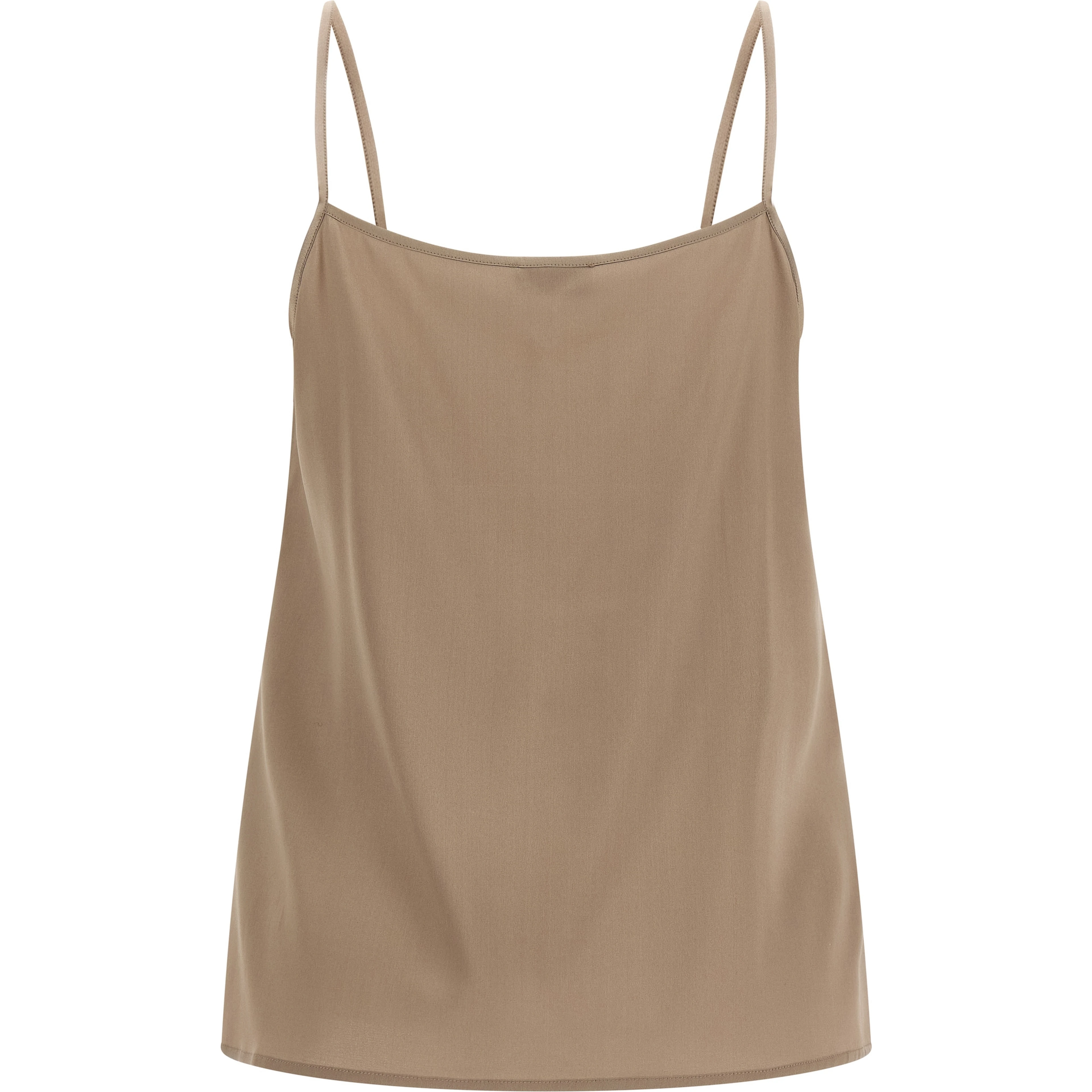 Brown Silk Blouse