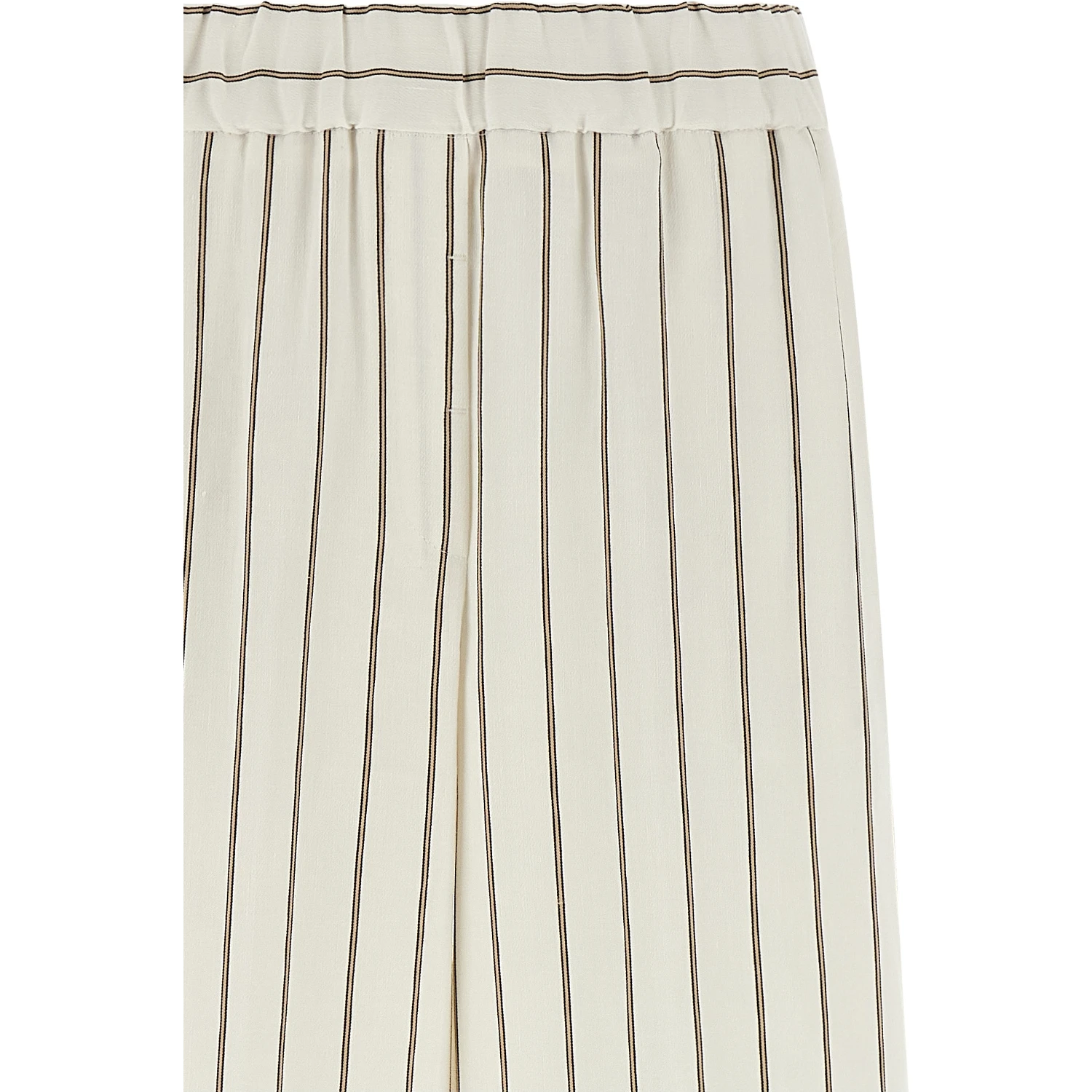 White Linen Casual Pants