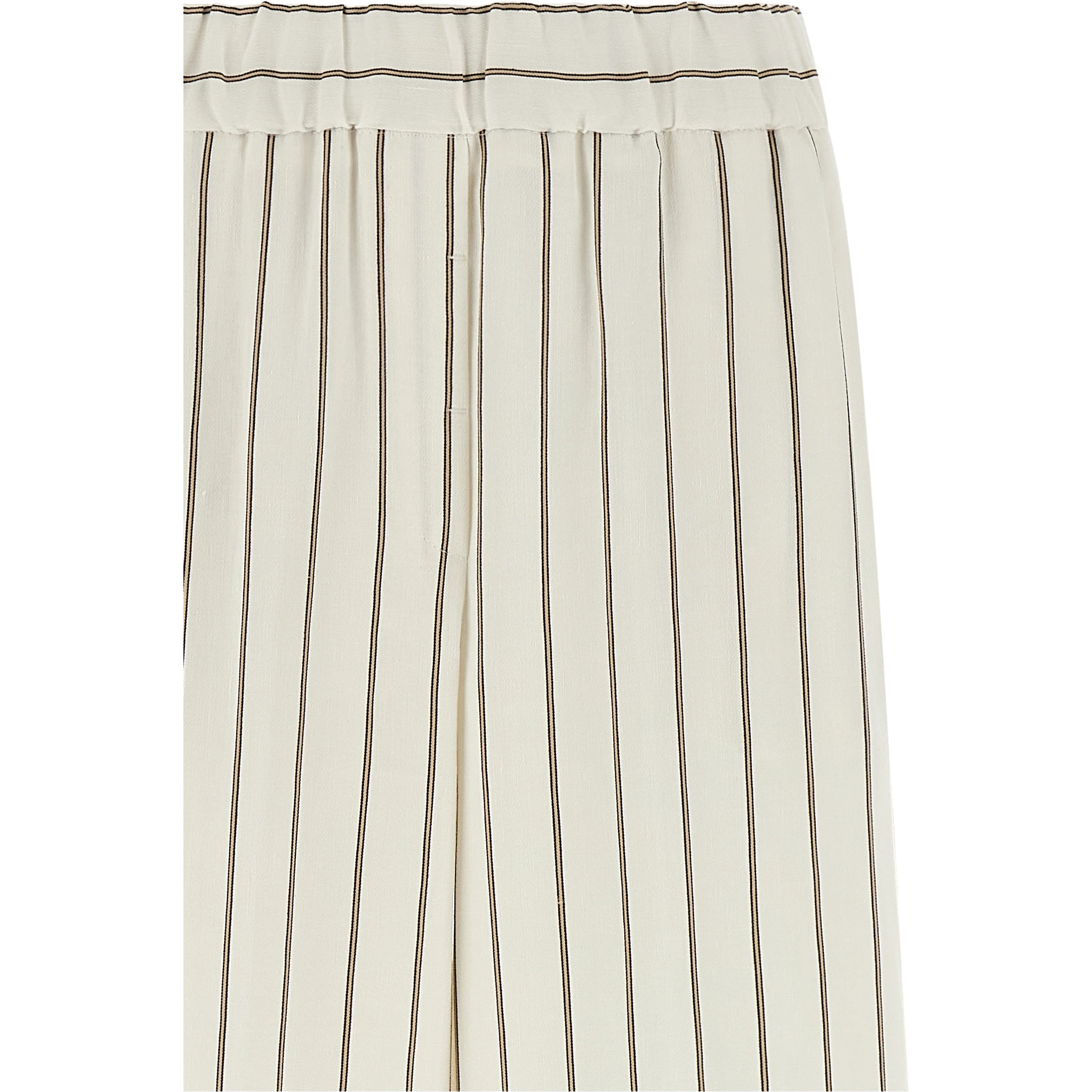 White Linen Casual Pants