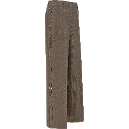 Brown Linen Pants