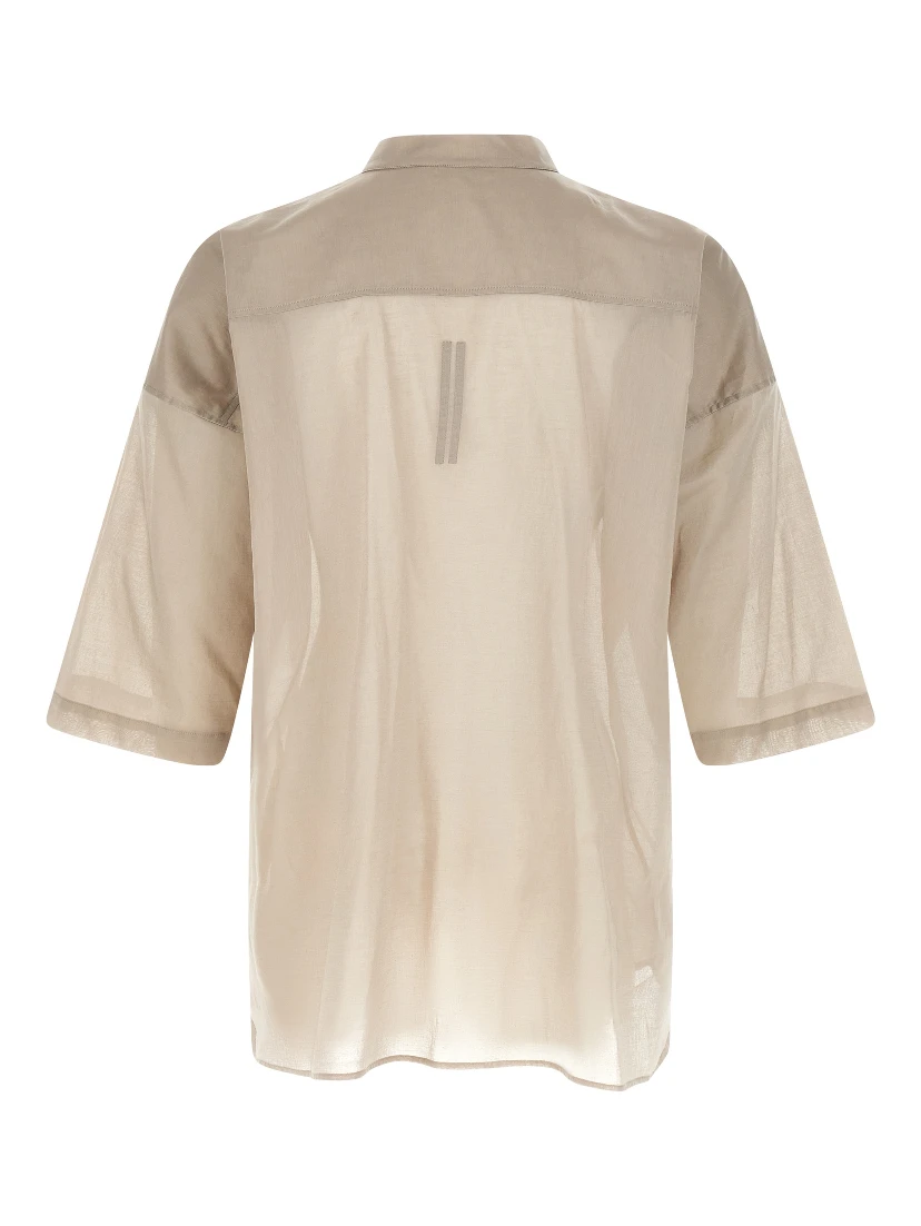 Gray Cotton Blouse