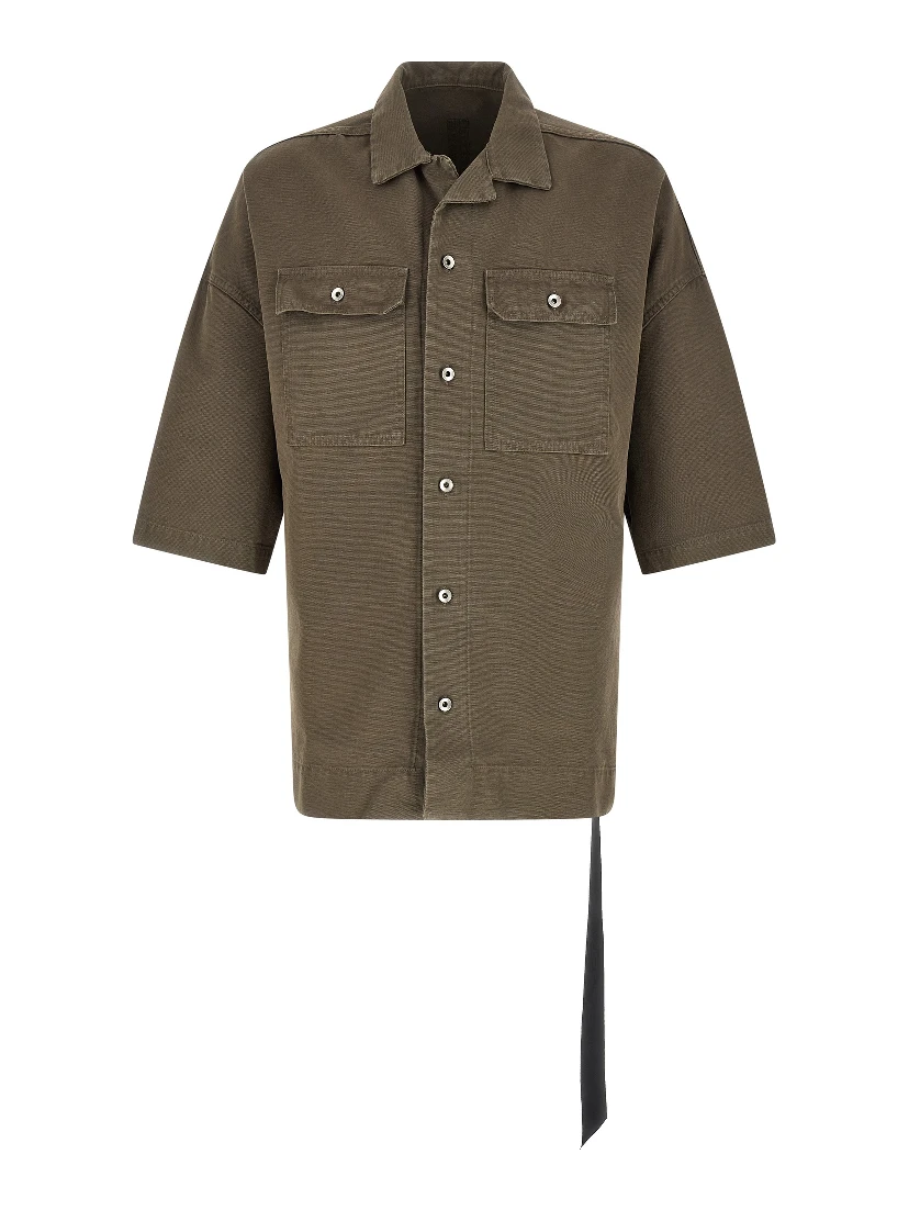 Gray Cotton Blouse
