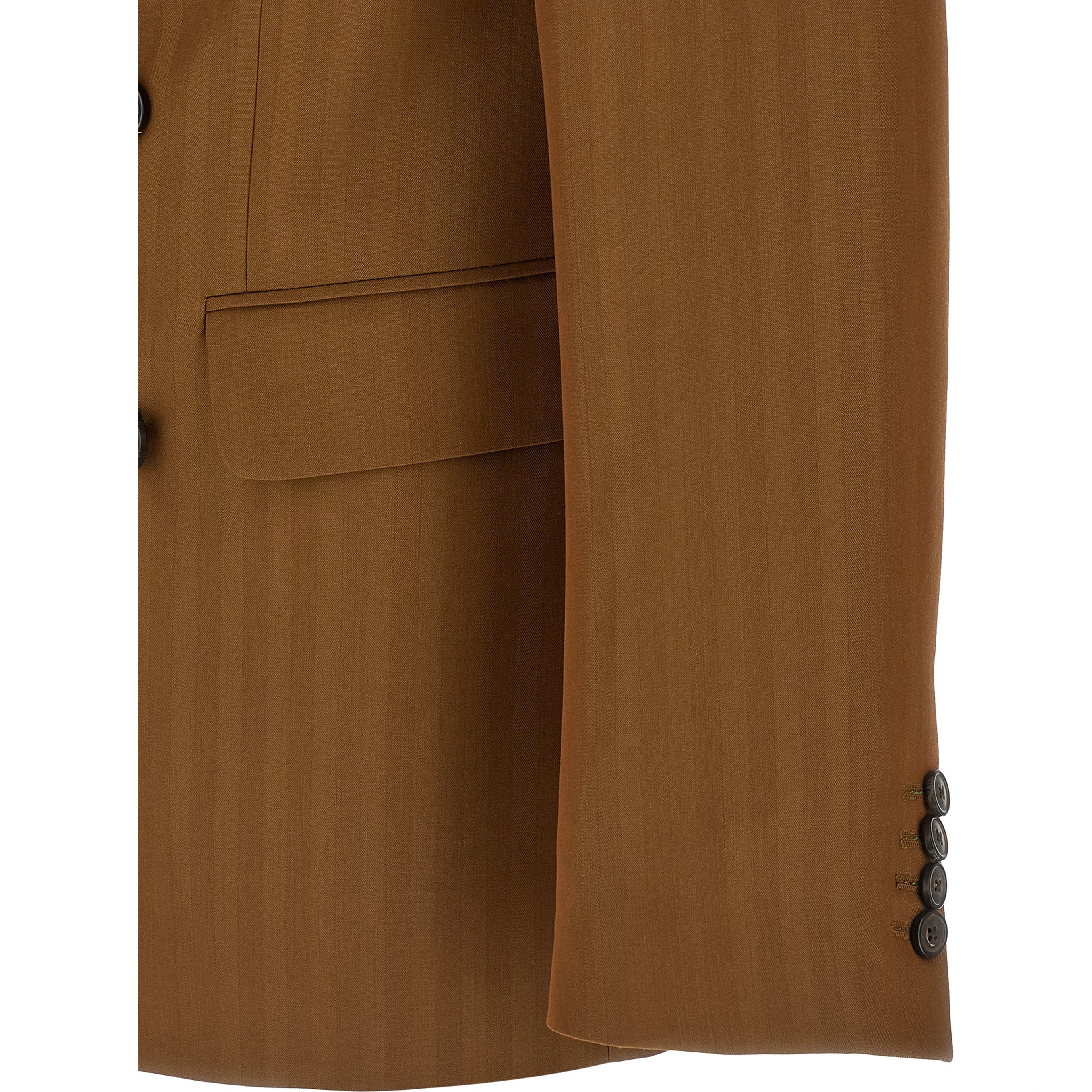 Brown Wool Blazer
