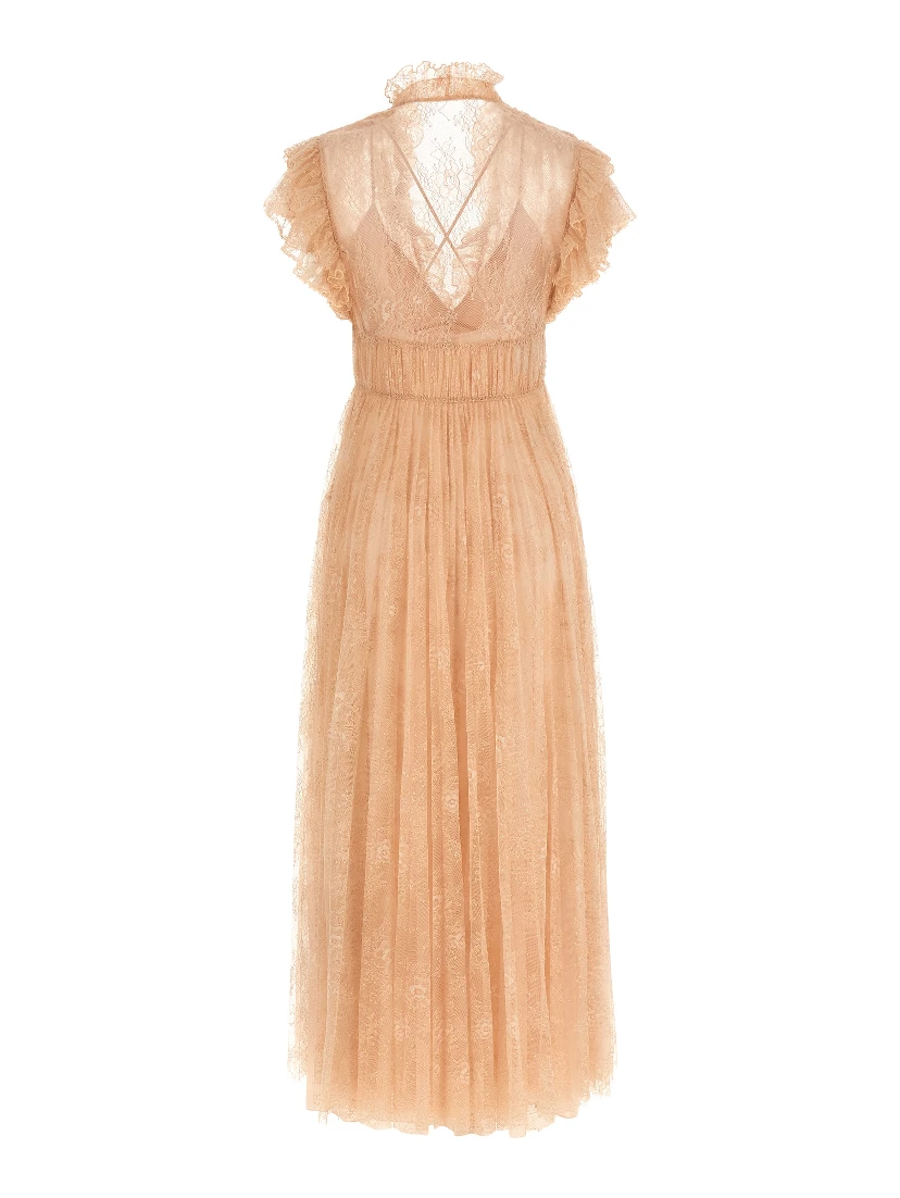 Multicolor Polyamide Long Dress