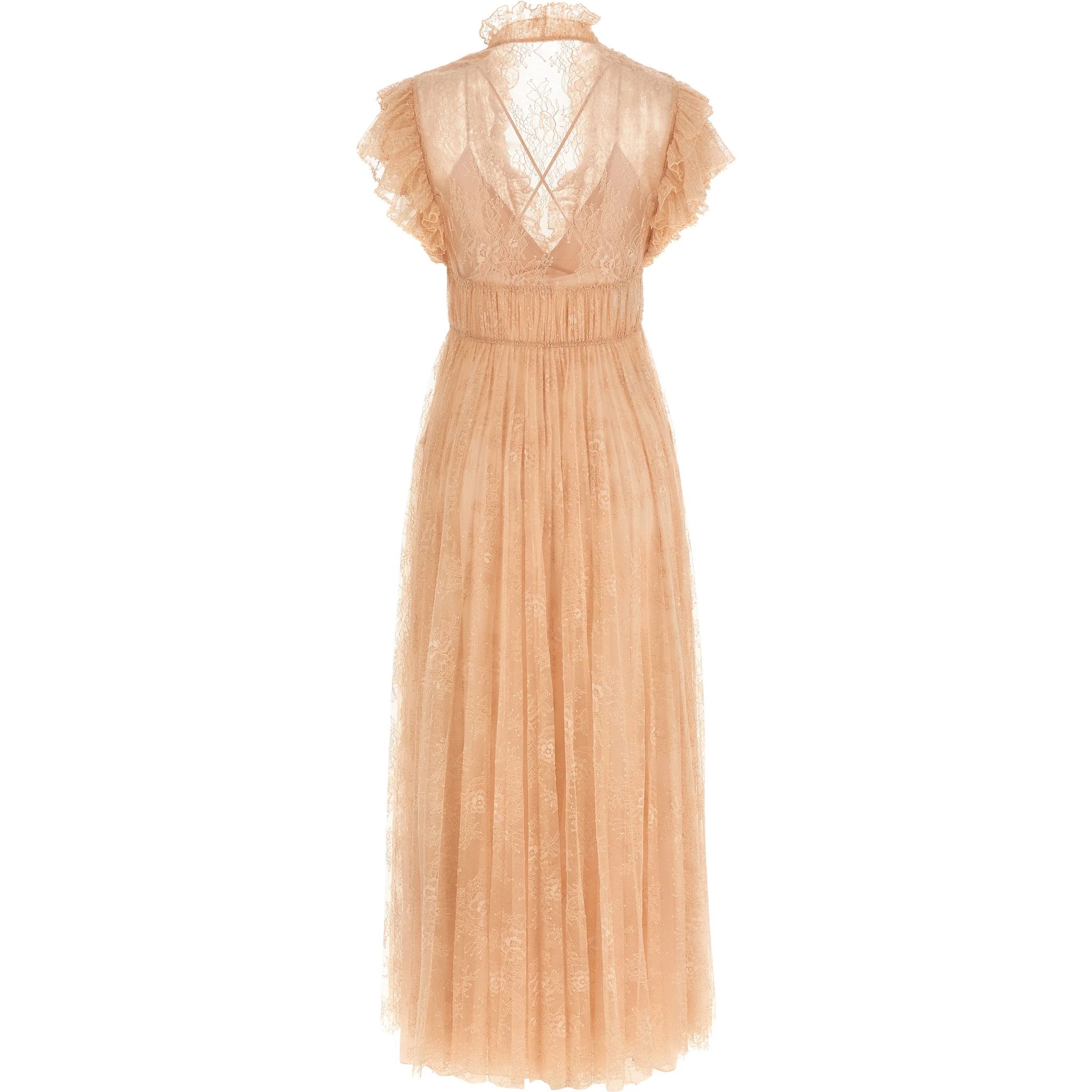 Multicolor Polyamide Long Dress