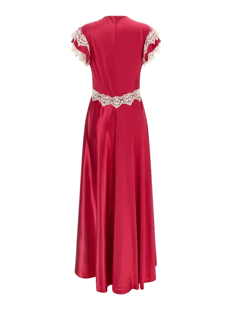 Fuchsia Viscose Long Dress alternative