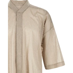 Gray Cotton Blouse