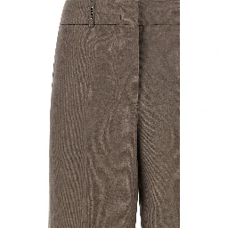 Brown Linen Pants