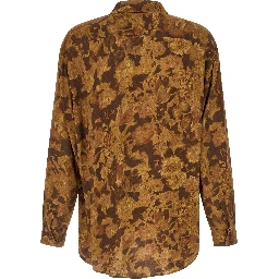 Brown Viscose Blouse