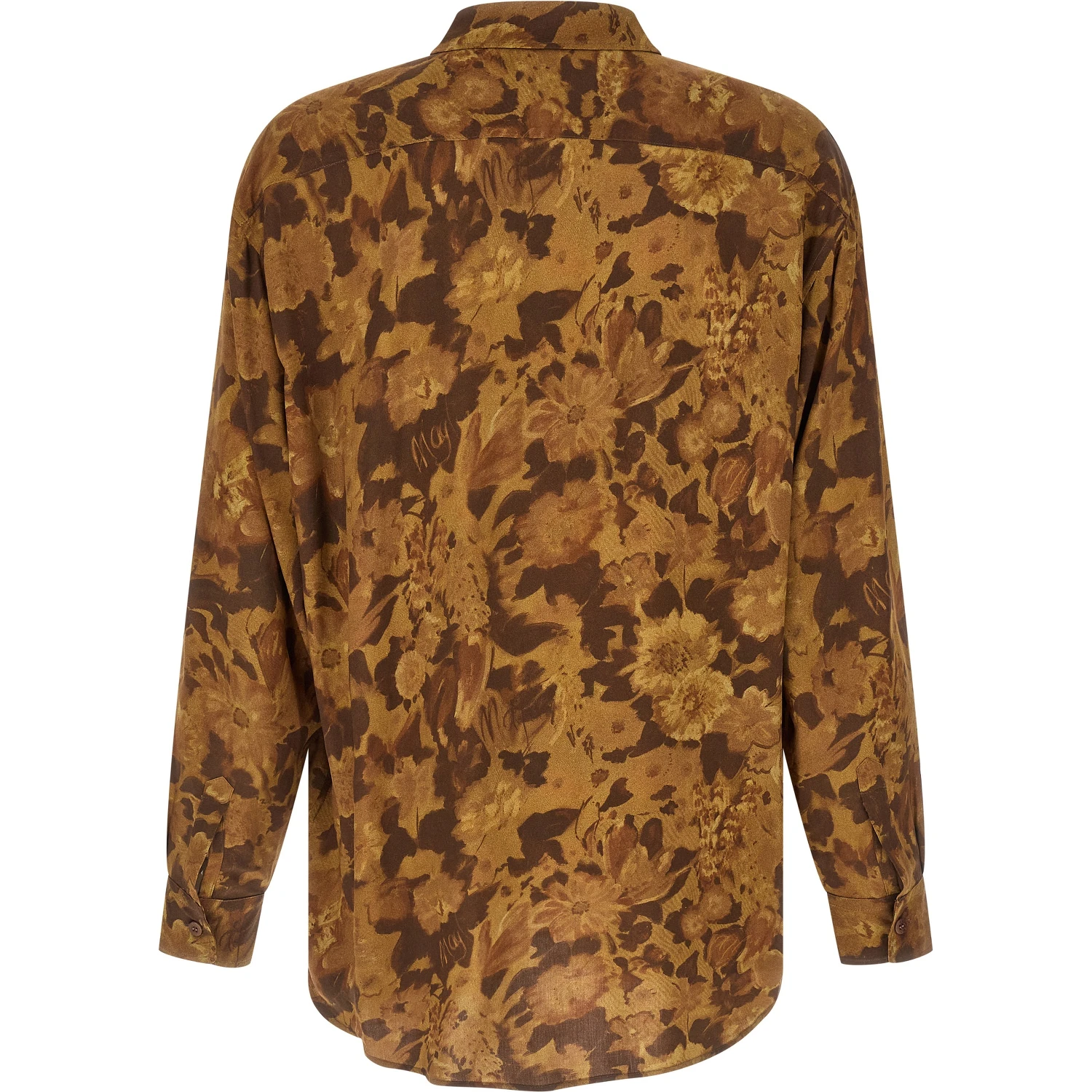 Brown Viscose Blouse