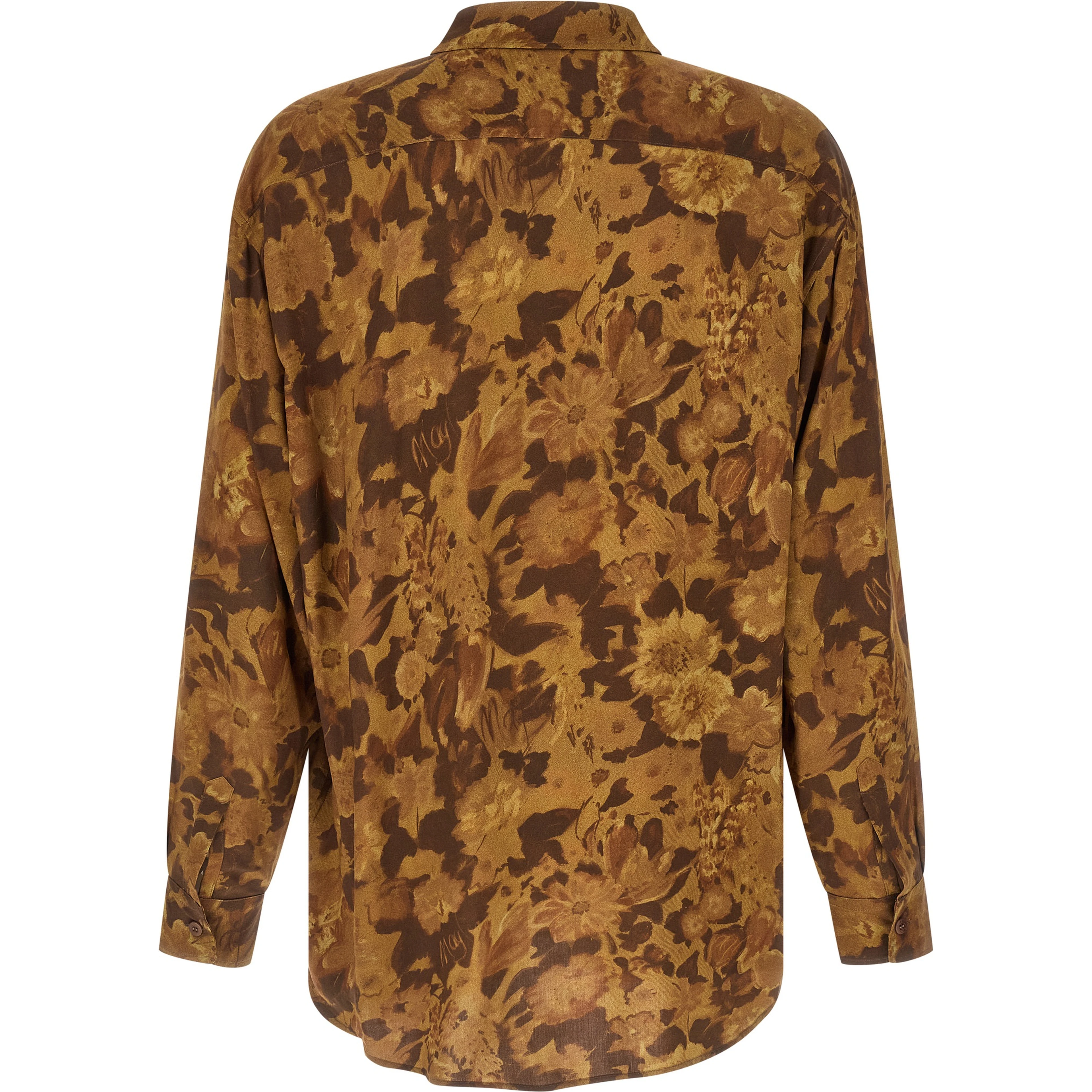 Brown Viscose Blouse