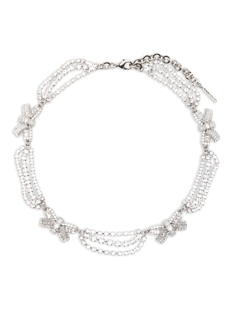 Silver Glass Necklace