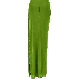 Bicolor Viscose Mini Skirt
