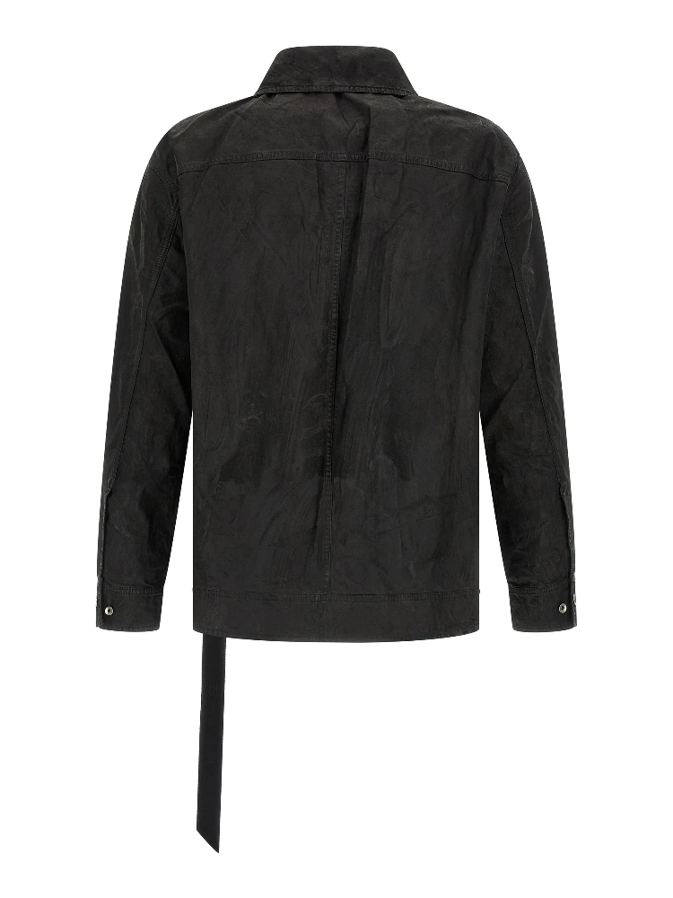 Black Cotton Denim Jacket alternative