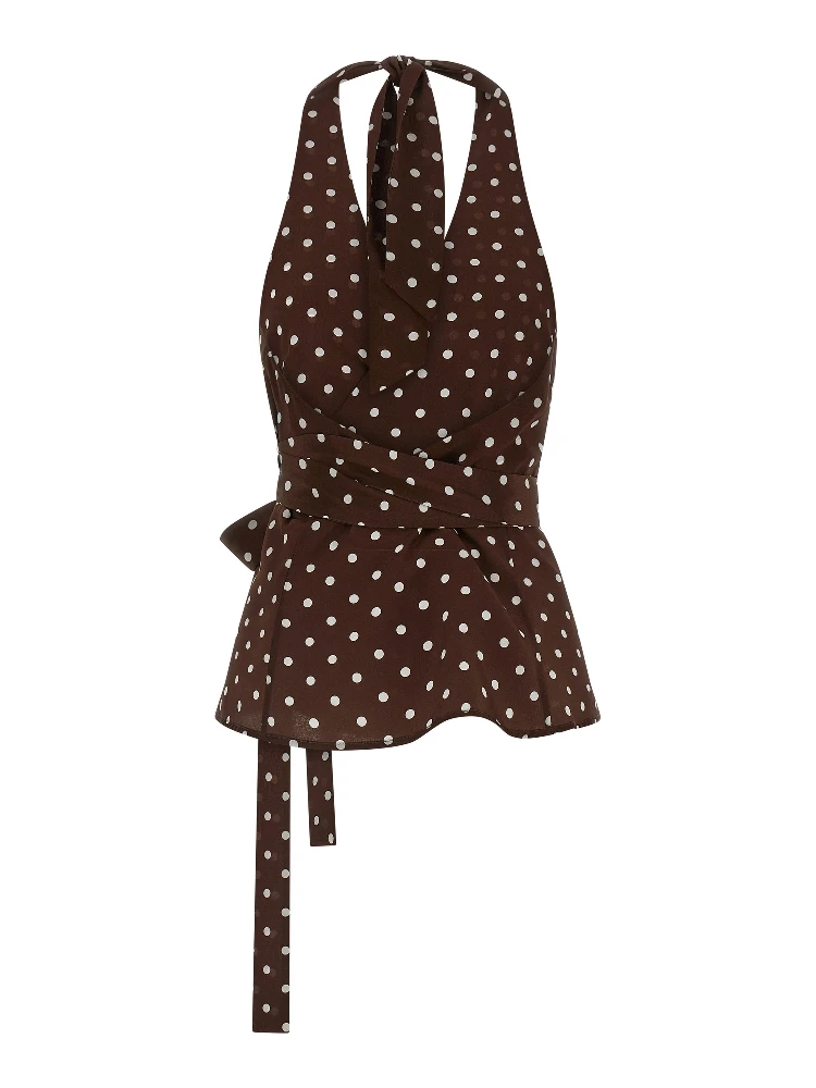 Brown Silk Tank Tops alternative