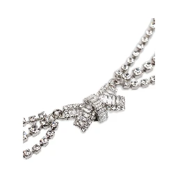 Silver Glass Necklace