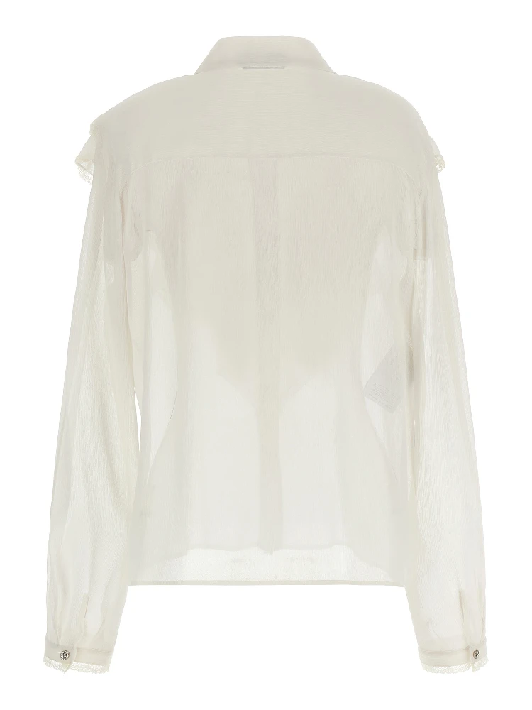 Beige Acetate Blouse alternative