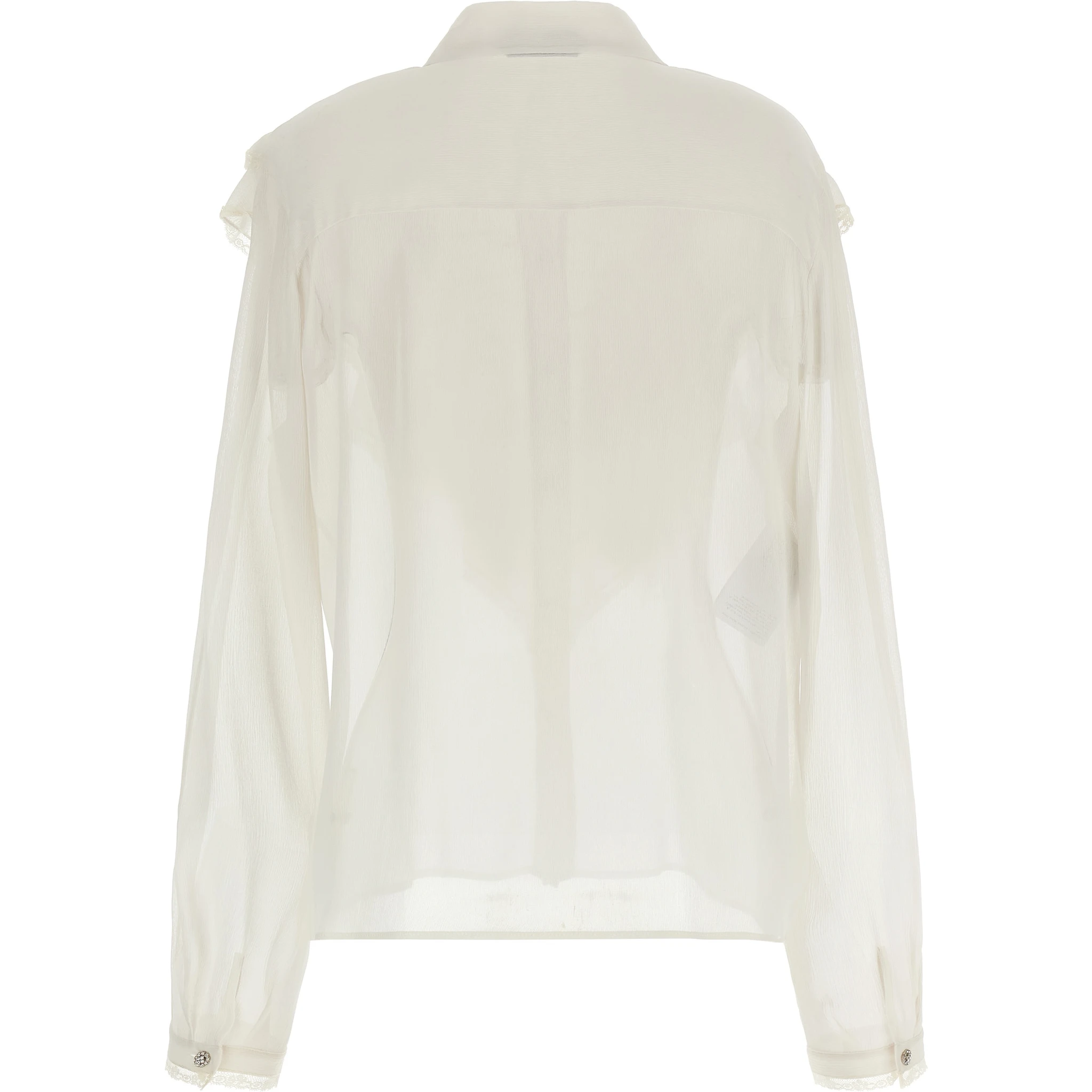 Beige Acetate Blouse