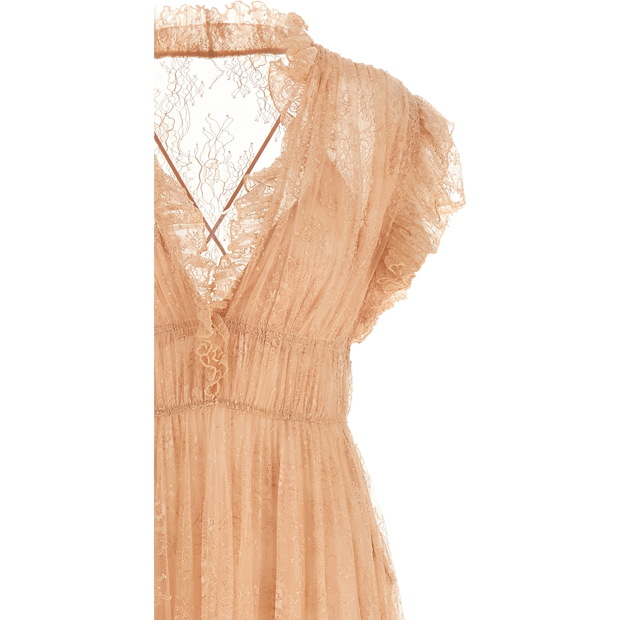 Multicolor Polyamide Long Dress