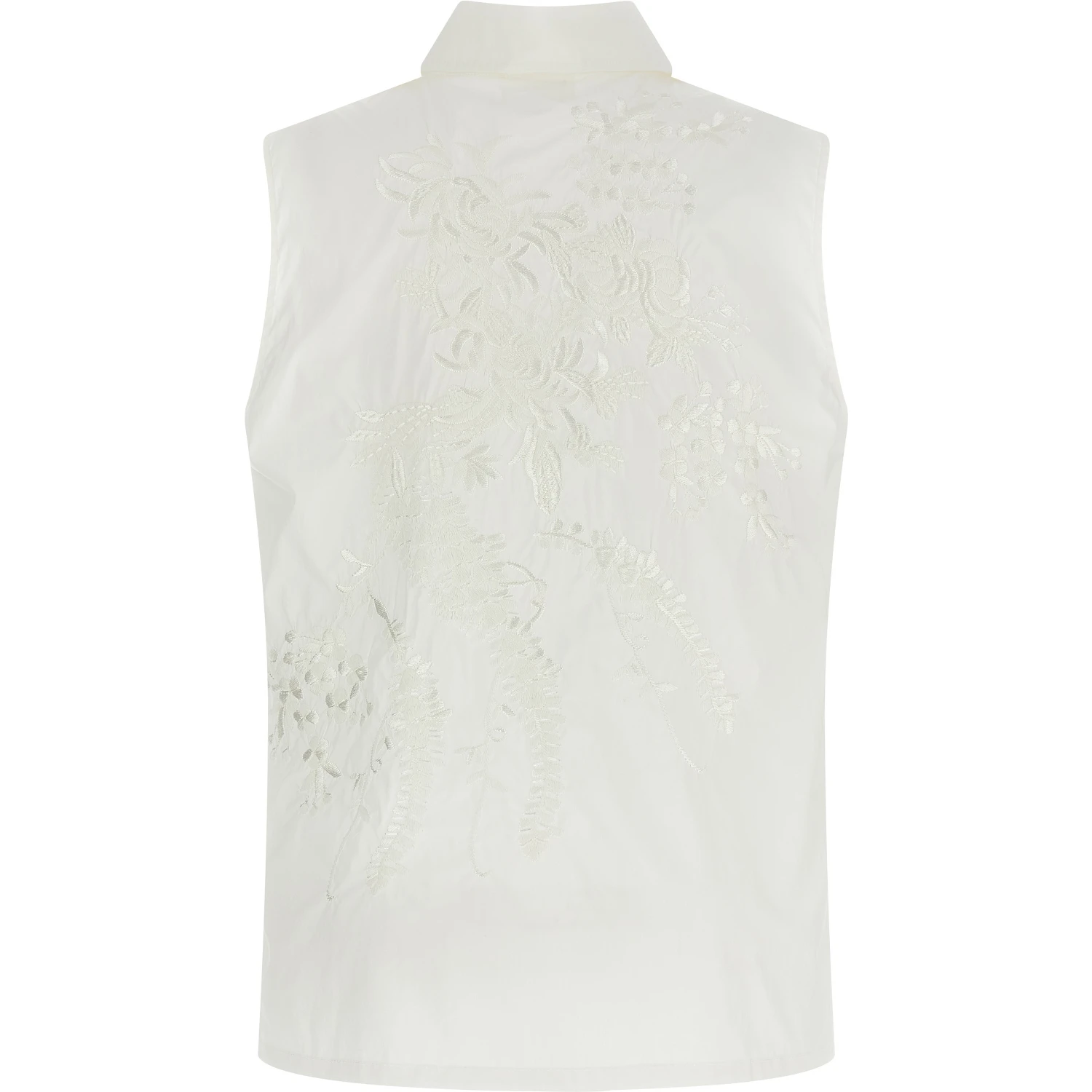 White Polyamide Blouse