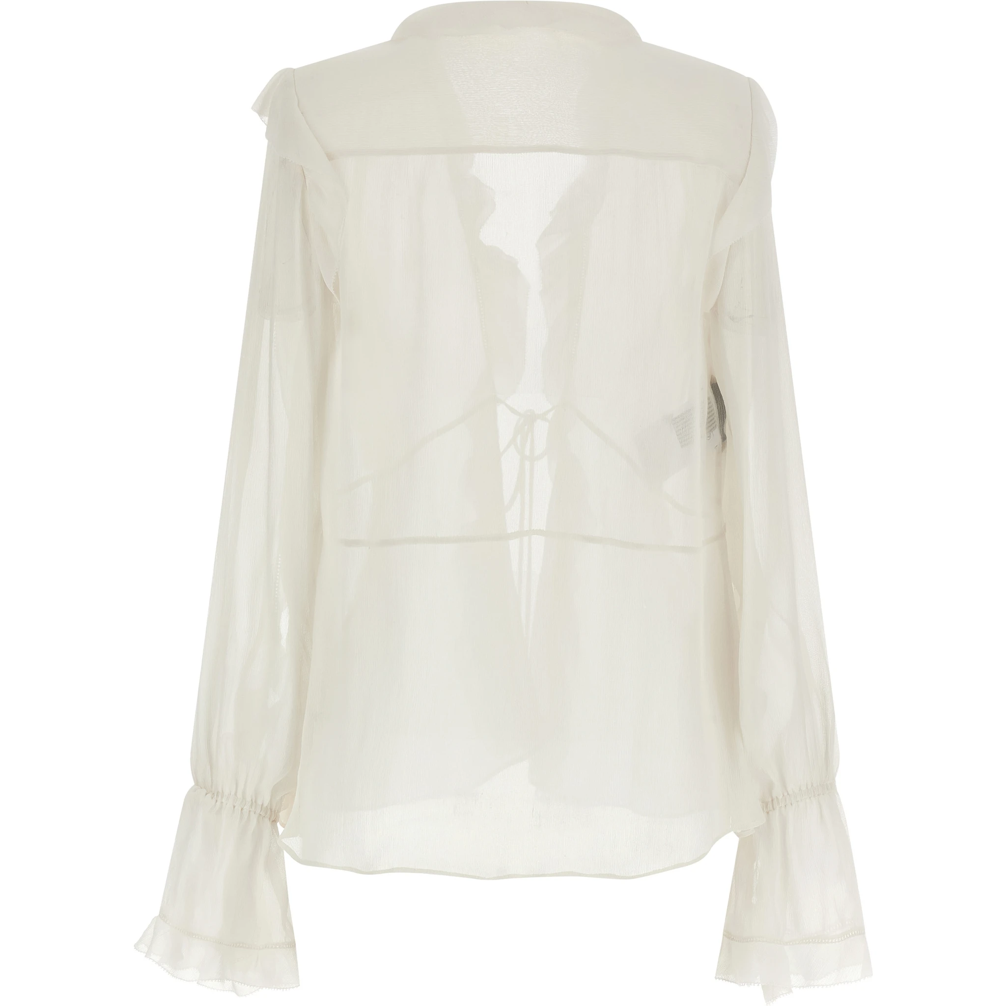 Beige Acetate Blouse