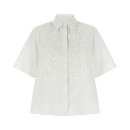 White Cotton Blouse