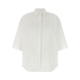 White Cotton Blouse
