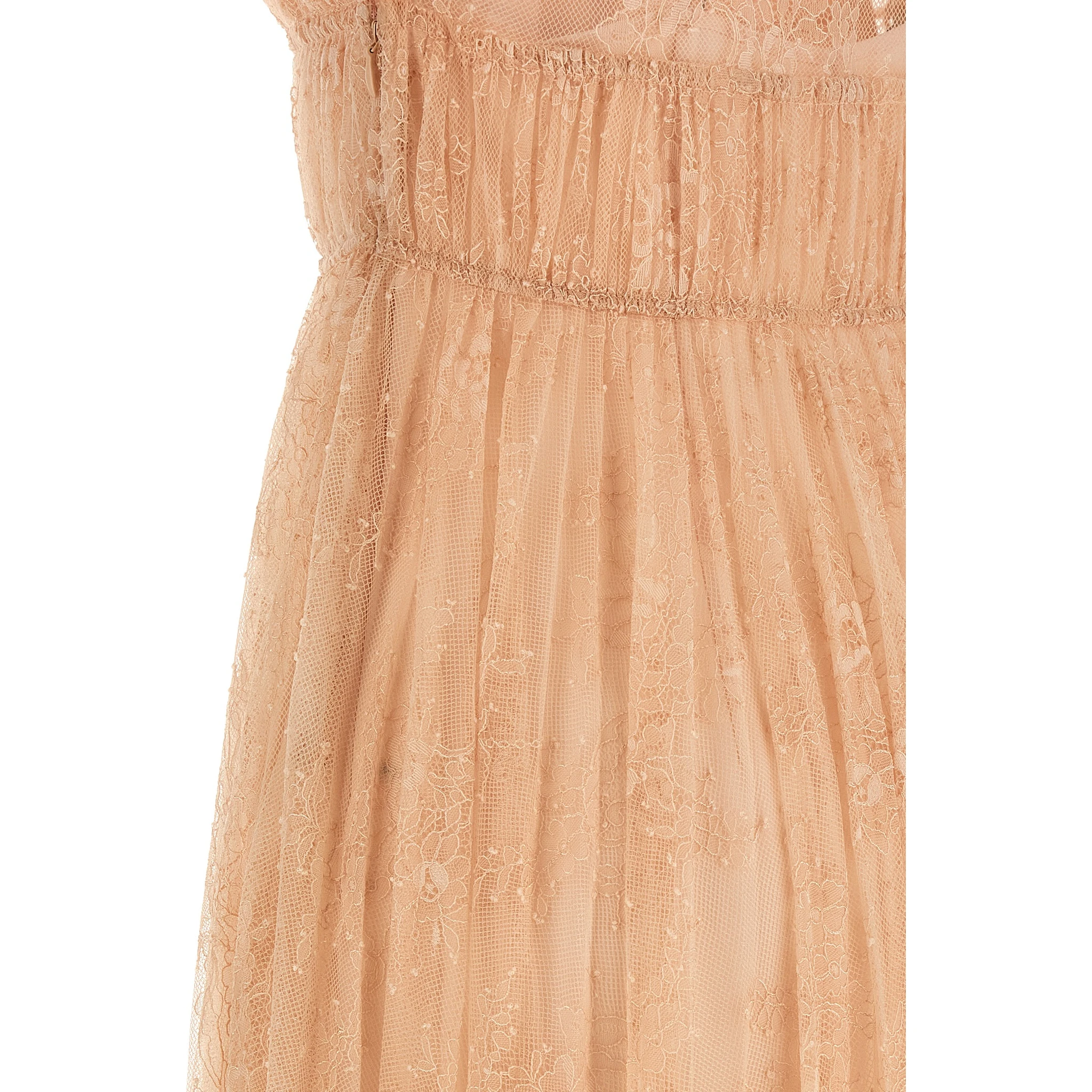 Multicolor Polyamide Long Dress