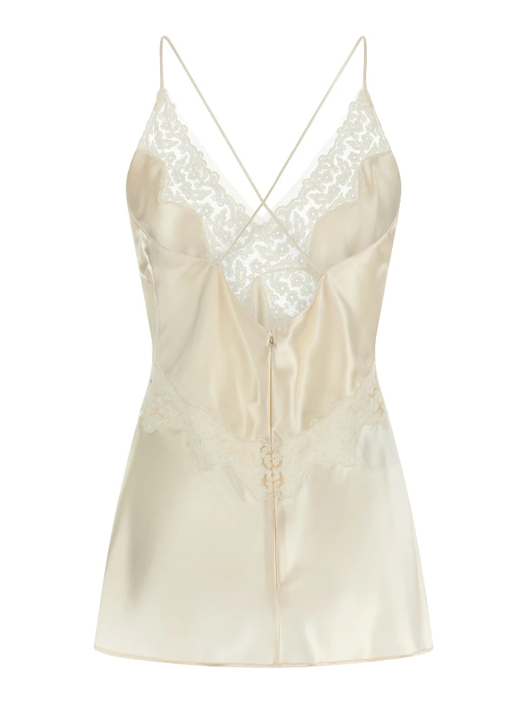 Beige Viscose Tank Tops alternative