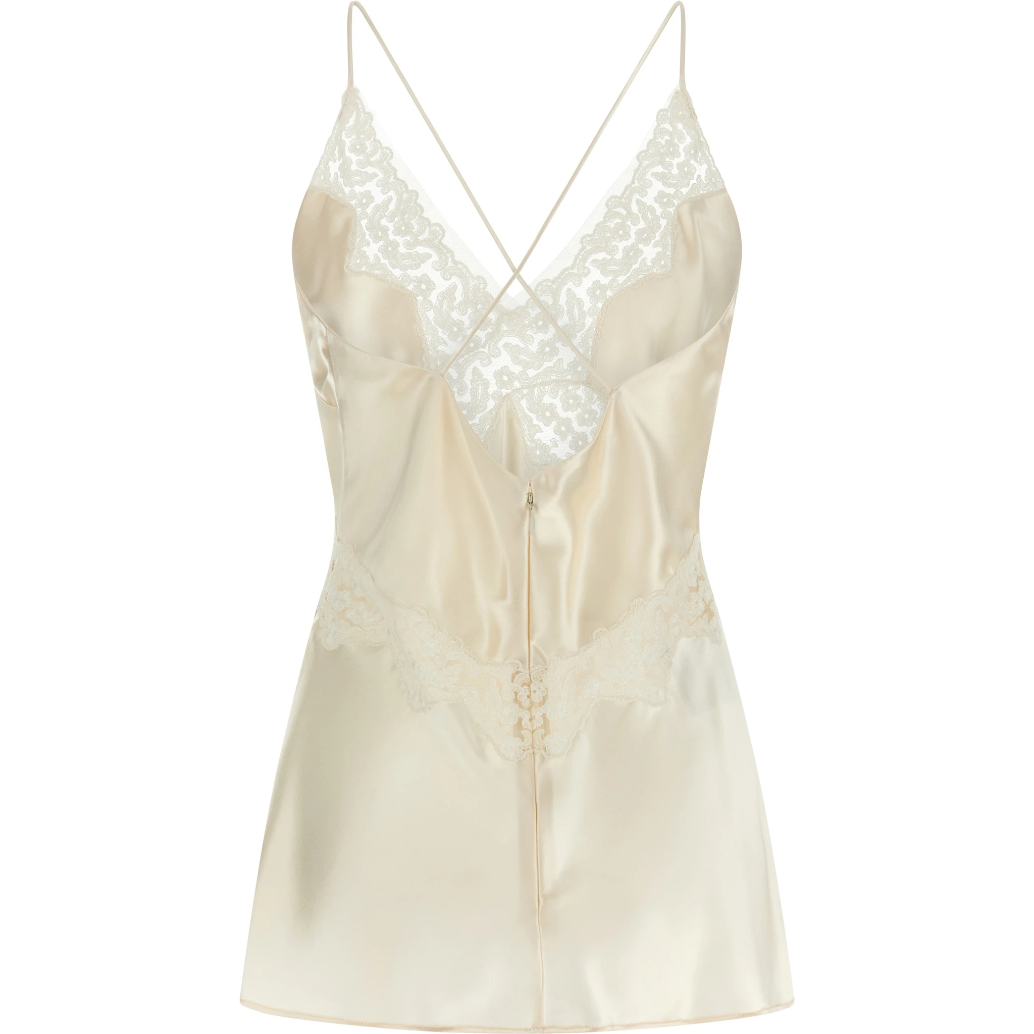 Beige Viscose Tank Tops