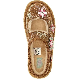Multicolor Leather Flats