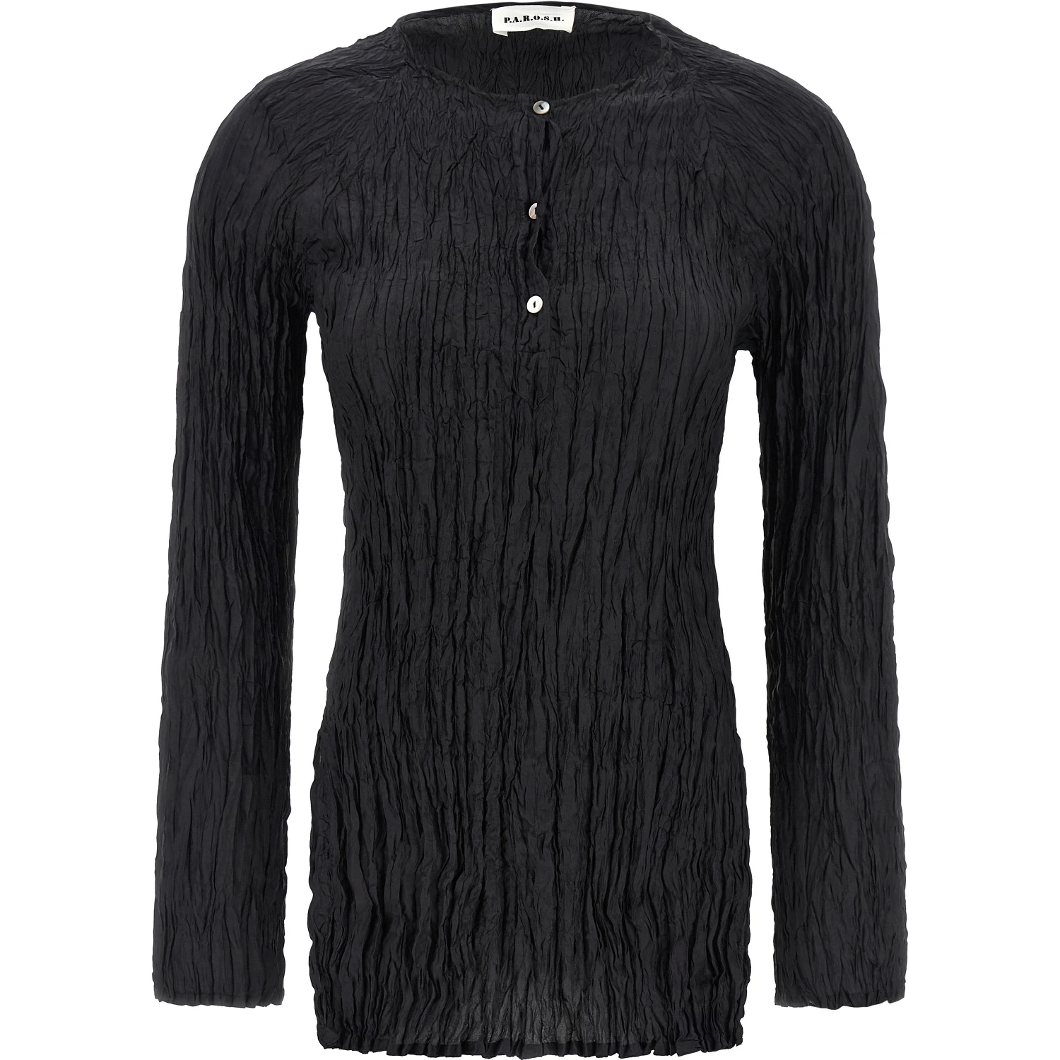 Black Silk Blouse