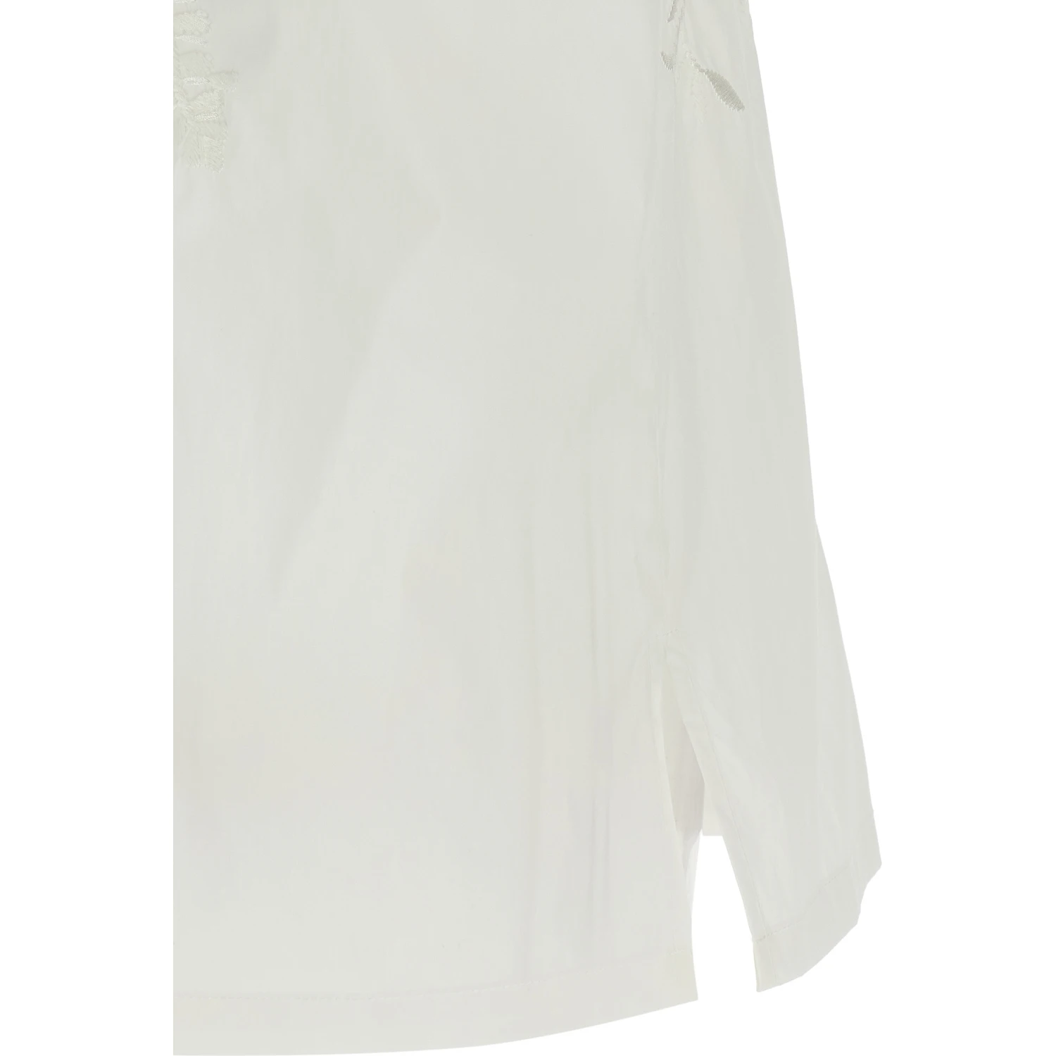 White Polyamide Blouse