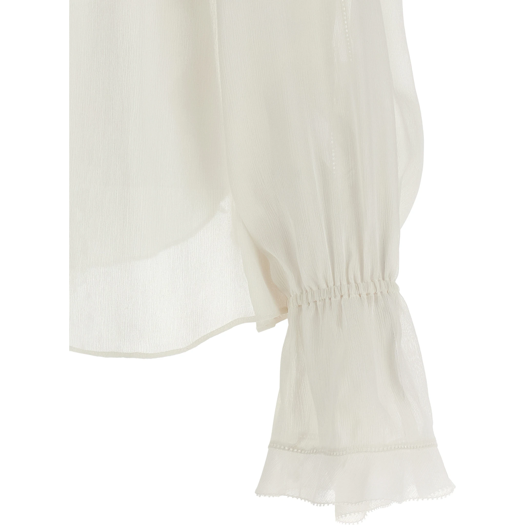 Beige Acetate Blouse