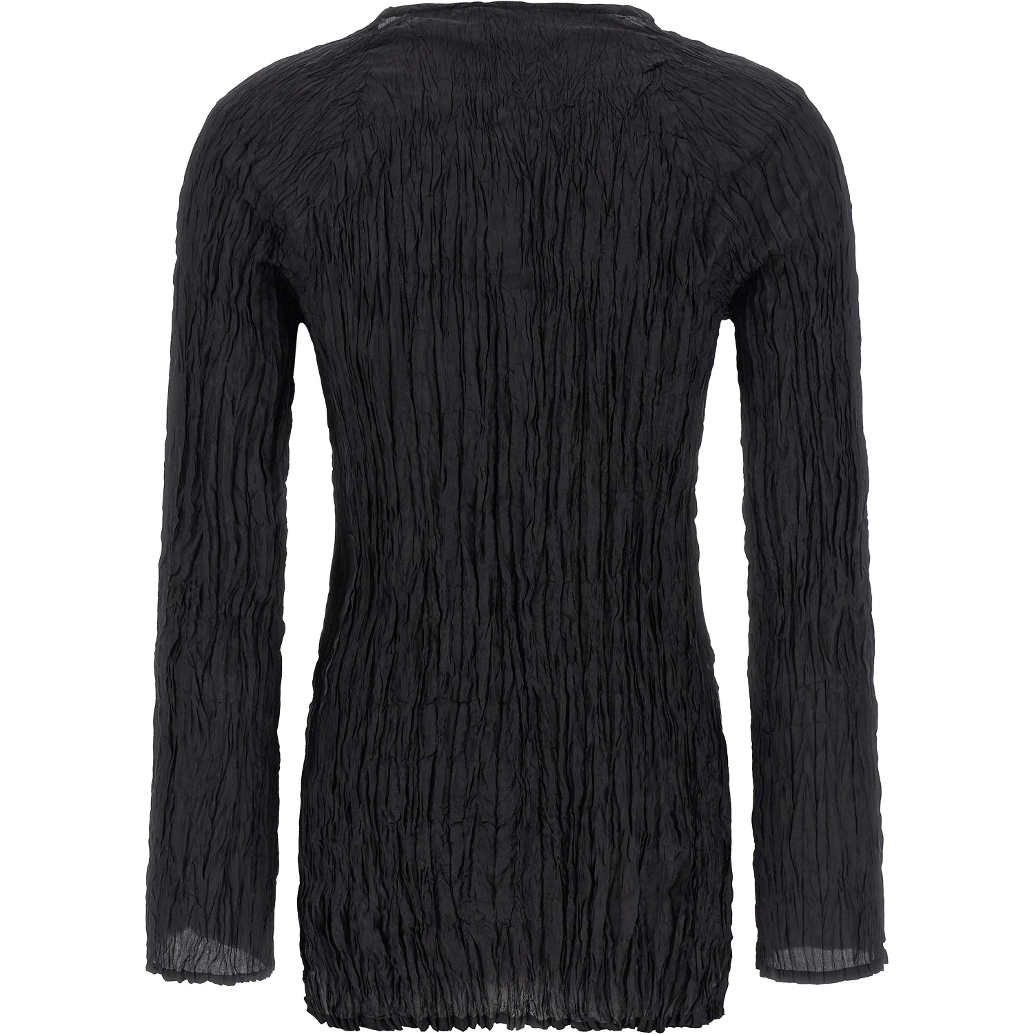 Black Silk Blouse