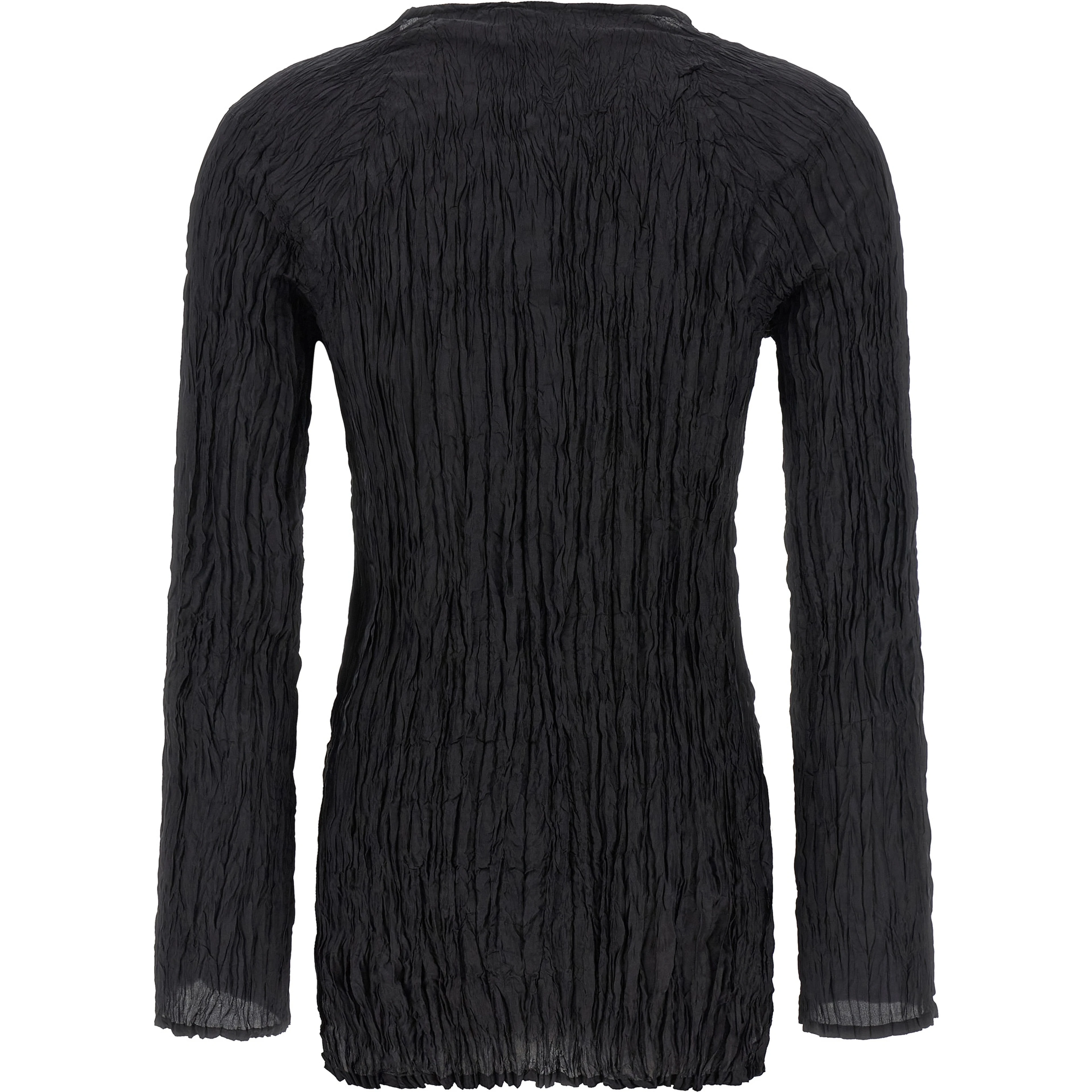 Black Silk Blouse