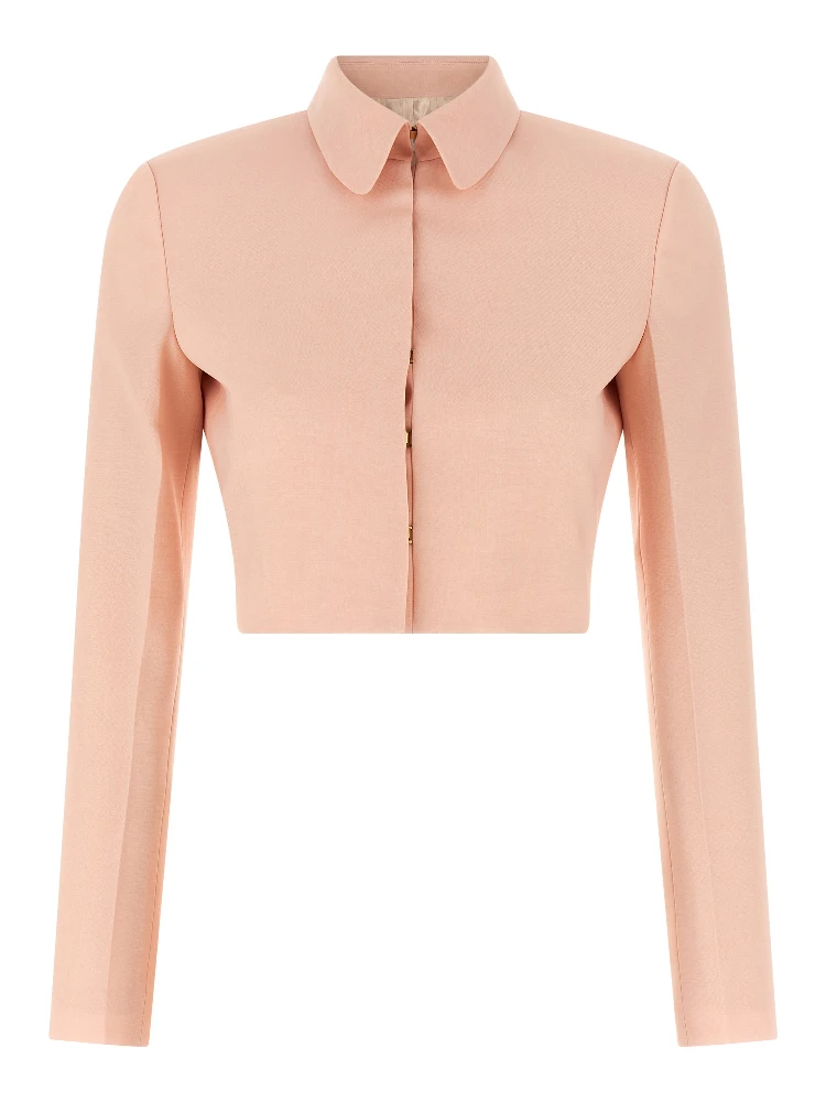 Multicolor Polyester Blazer