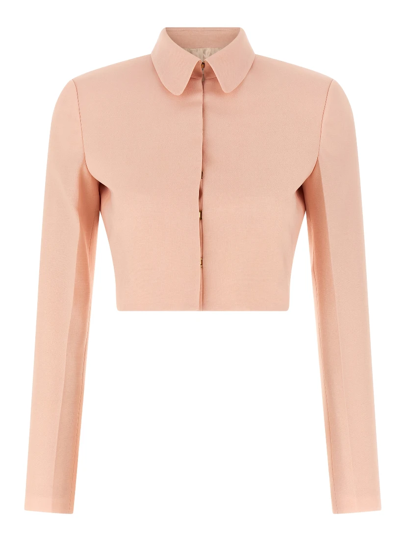 Multicolor Polyester Blazer