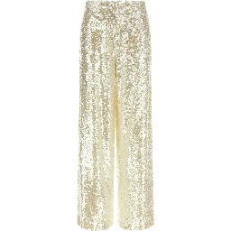 White Polyester Pants