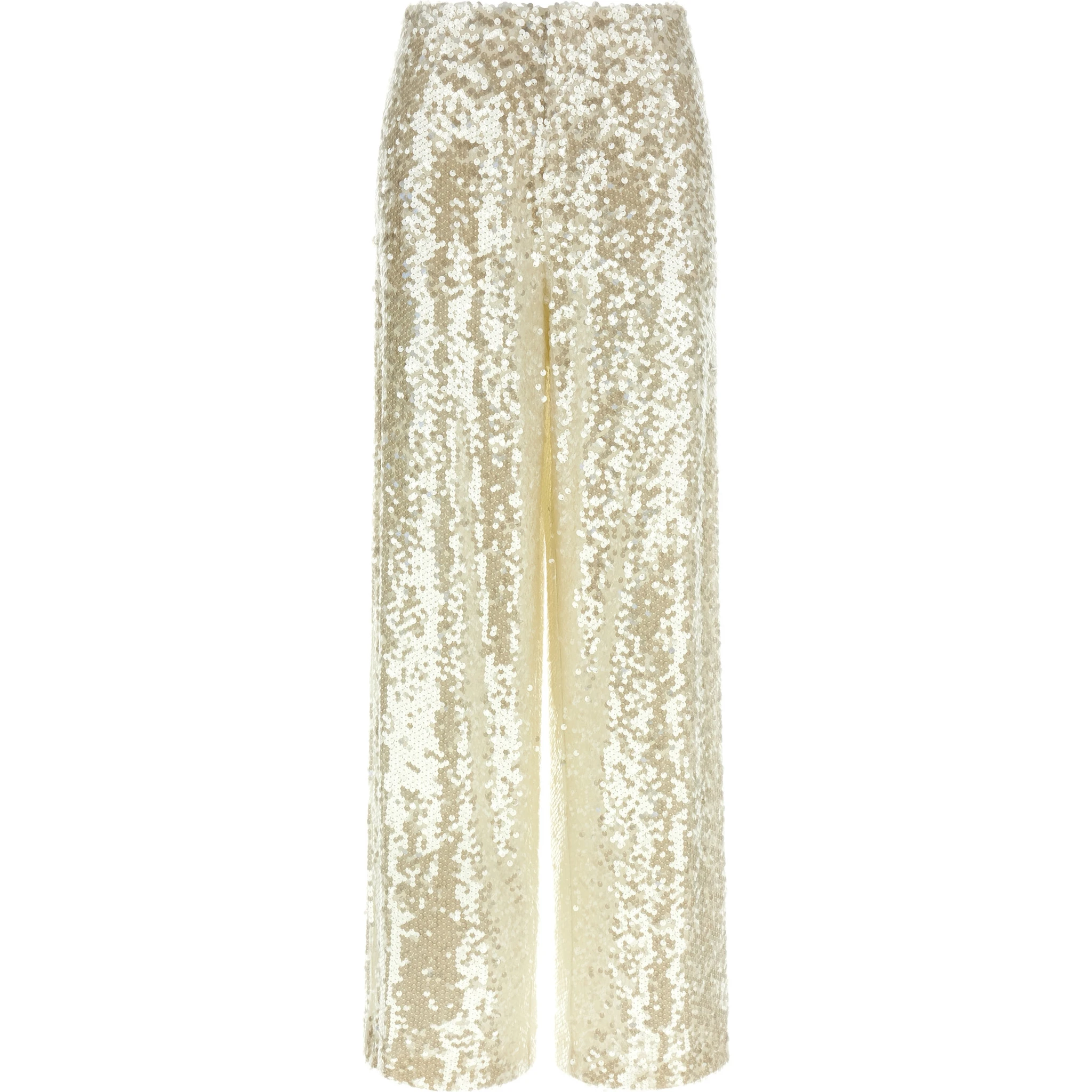 White Polyester Pants